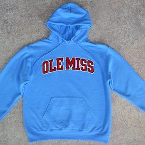 Ole Miss Powerblend Fleece Hooded Sweatshirt Men's Medium